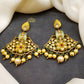 DESINGER MINT BLUE KUNDAN EARRINGS