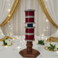 TRADITIONAL DEEP RED CHURA WITH A.D. BANGLES