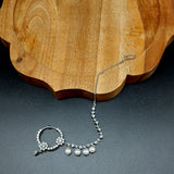 American Diamond Flower Shape Nose Rong