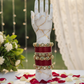 DEEP MAROON CHURA WITH KUNDAN PACHELI BANGLE