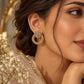 Round Shape Jarkan Earrings