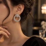 Round Shape Jarkan Earrings