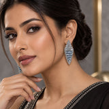 Elegant Leaf Drop Earrings