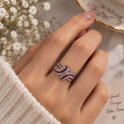 Designer Band Style Ring