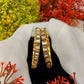 Square Shape Kundan Bangles (2pcs)