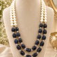 Semi Precious Double Line Mala