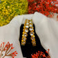 Round Shape Kundan Bangles (2pcs)