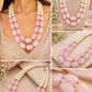 Semi Precious Double Line Mala