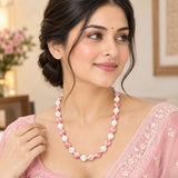 Elegant Statement Pearl Beaded Mala